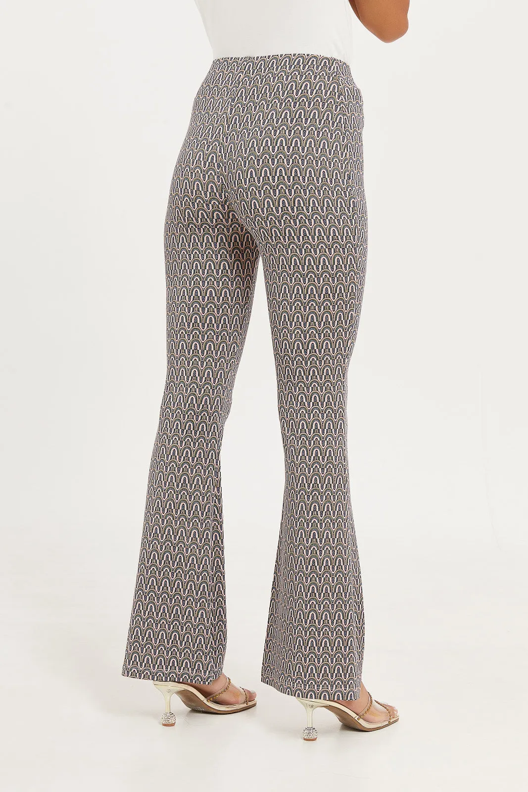 Women Assorted Flare Printed Leggings