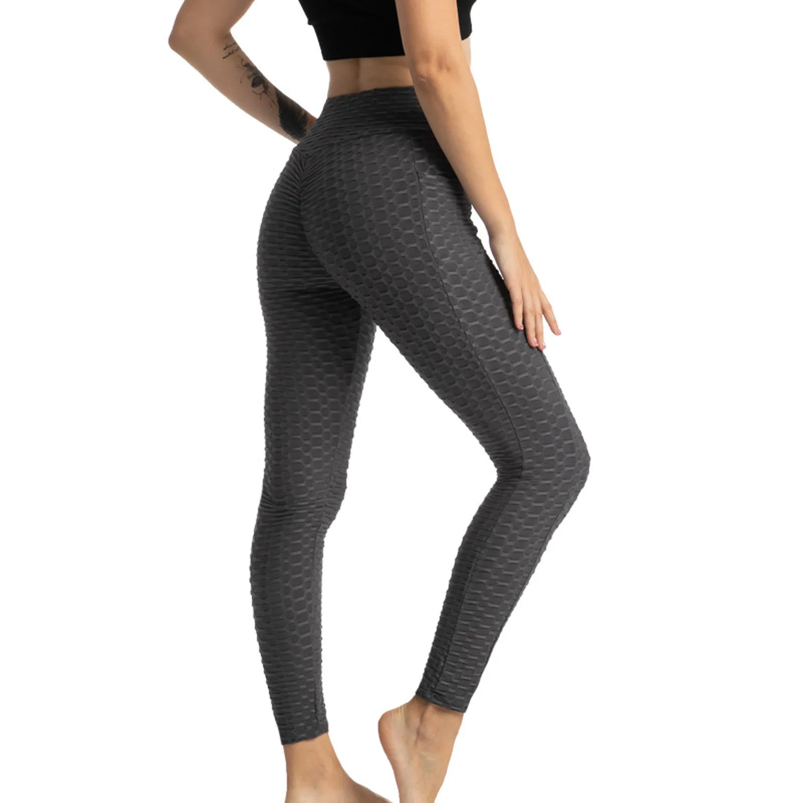 Women's High Stretch Hip-lifting Slim-fit Sweat-absorbent Leggings