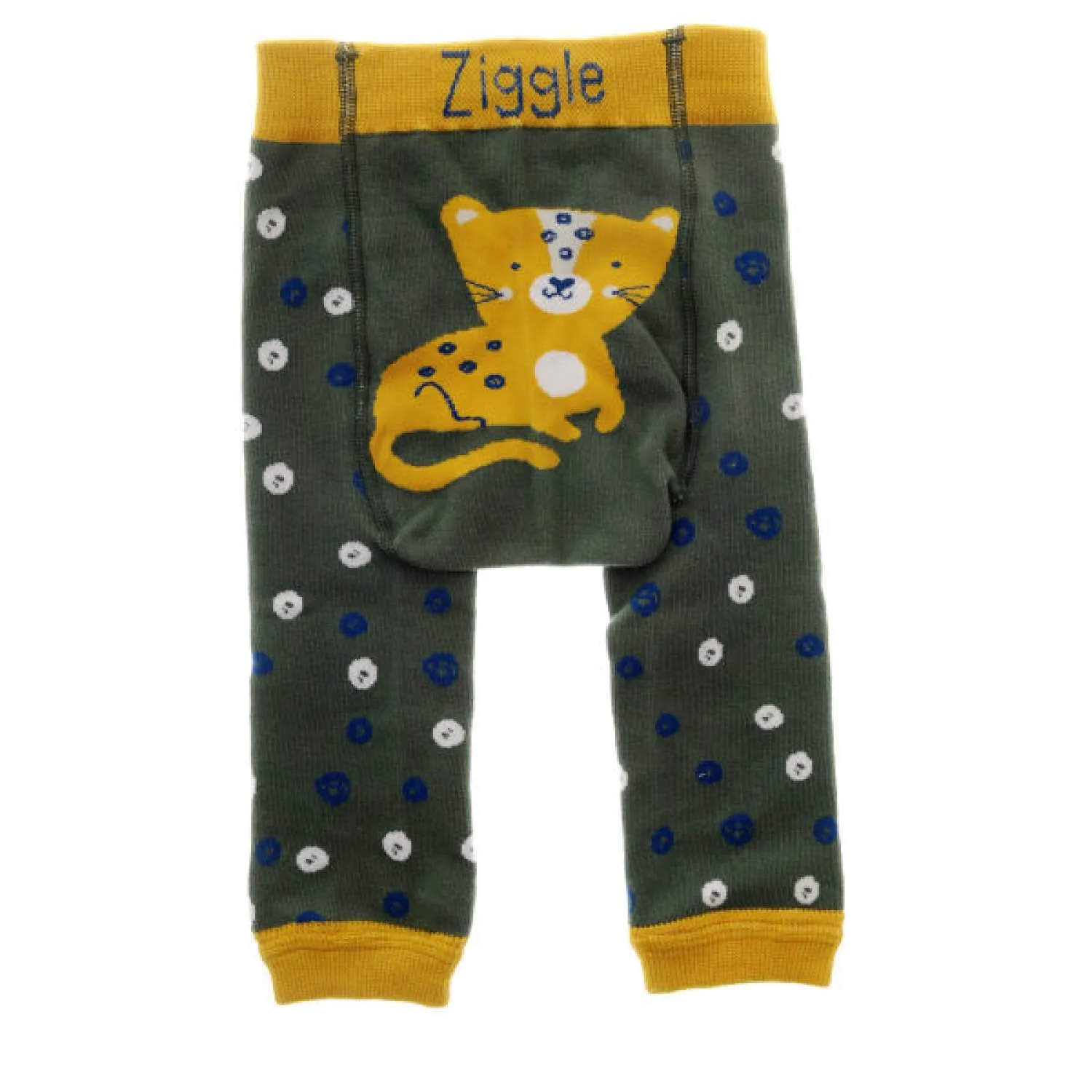 Ziggle Baby 6-12 Months Savanna Leopard Leggings & Socks Set